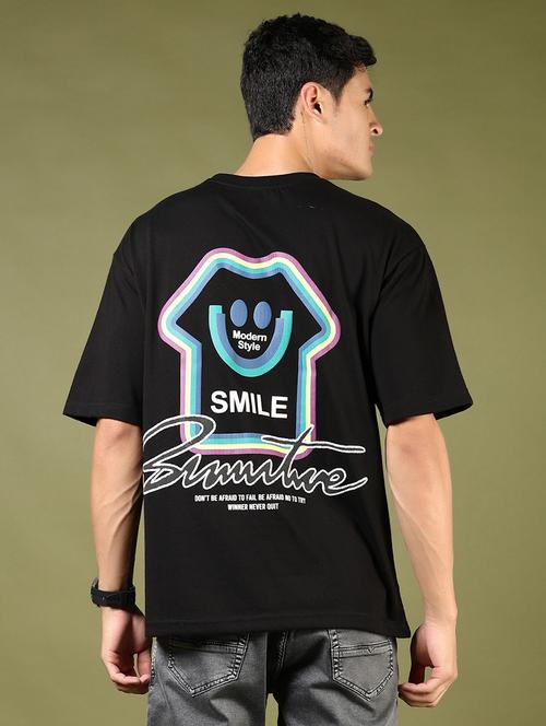 men printed short sleeve loose fit t-shirt - 21853827 - Very Small Image - 1