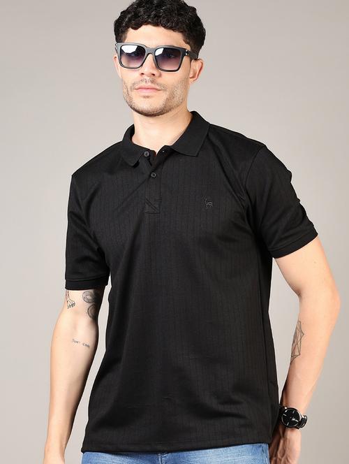 men solid short sleeve regular fit polo t-shirt - 21853976 - Very Small Image - 1