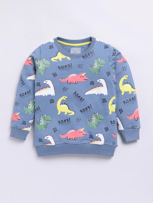 boys all over print long sleeve sweatshirt - 21854133 - Very Small Image - 1