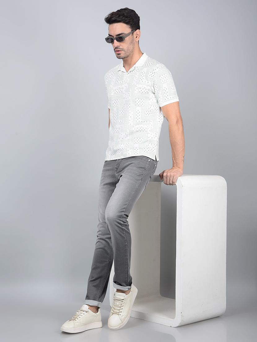 men mid rise full length denim jeans - 21854597 - Standard Image - 6