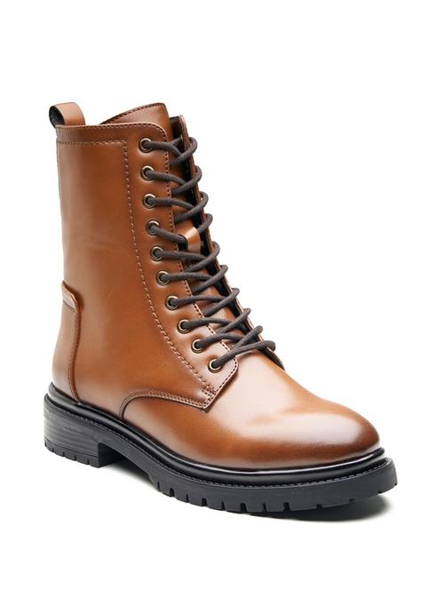 women tan calf length boot - 21854961 - Very Small Image - 1