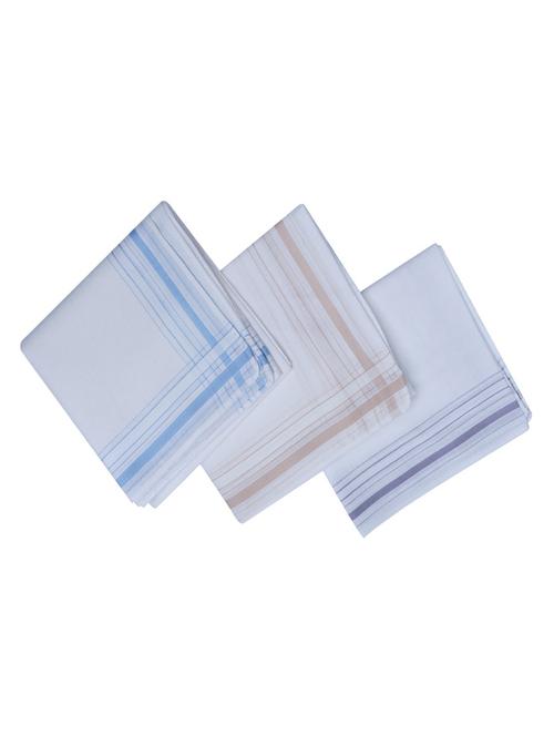 men white cotton combo handkerchief - 21855644 - Very Small Image - 1