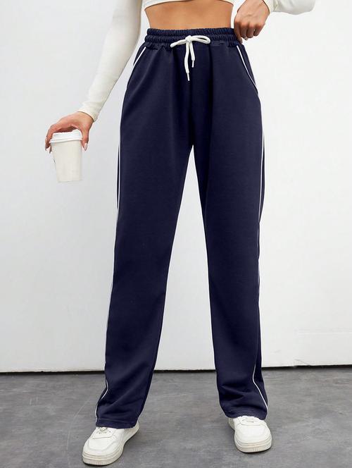 women high rise tapered track pant - 21864113 - Very Small Image - 1