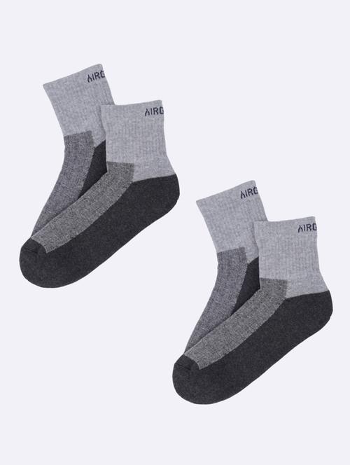 unisex pack of 2 ankle length sock - 21869831 - Very Small Image - 1