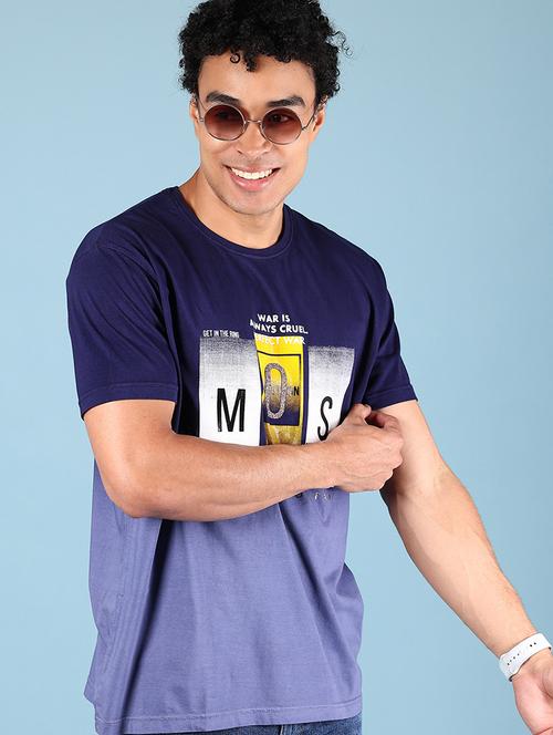 men printed short sleeve regular fit t-shirt - 21872642 - Very Small Image - 1