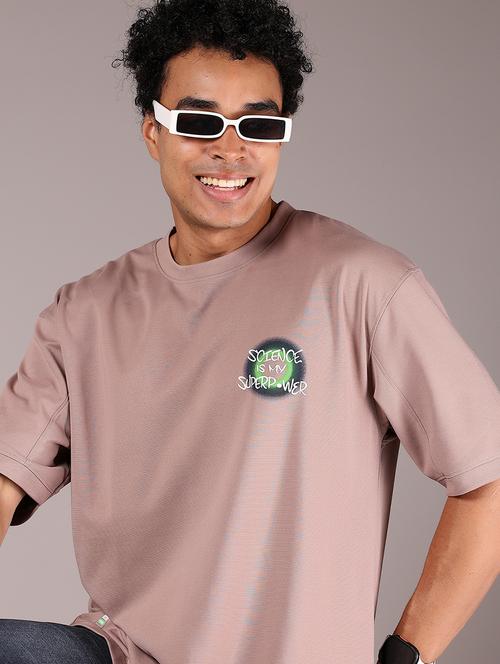 men placement print short sleeve oversized t-shirt - 21873028 - Very Small Image - 1