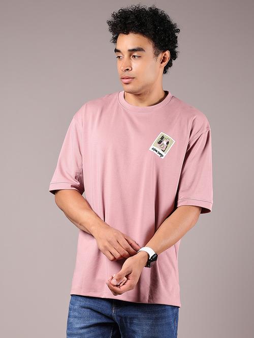 men placement print short sleeve oversized t-shirt - 21873050 - Very Small Image - 1