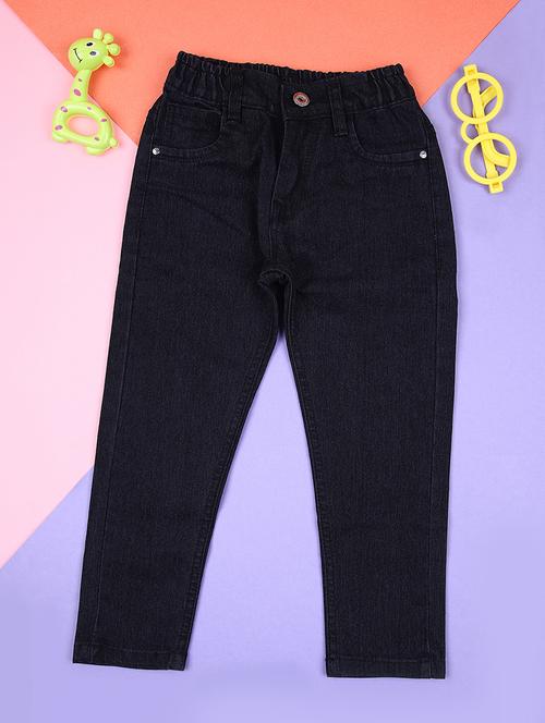 boys solid mid rise slim fit jean - 21873595 - Very Small Image - 1