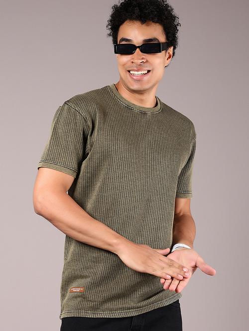 men self design short sleeve regular fit t-shirt - 21873633 - Very Small Image - 1