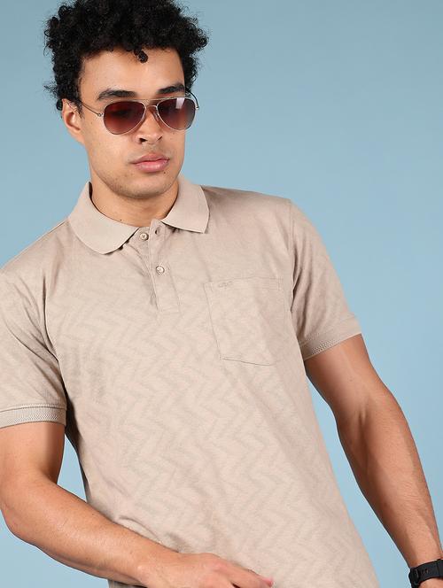 men printed short sleeve regular fit polo t-shirt - 21873913 - Very Small Image - 1