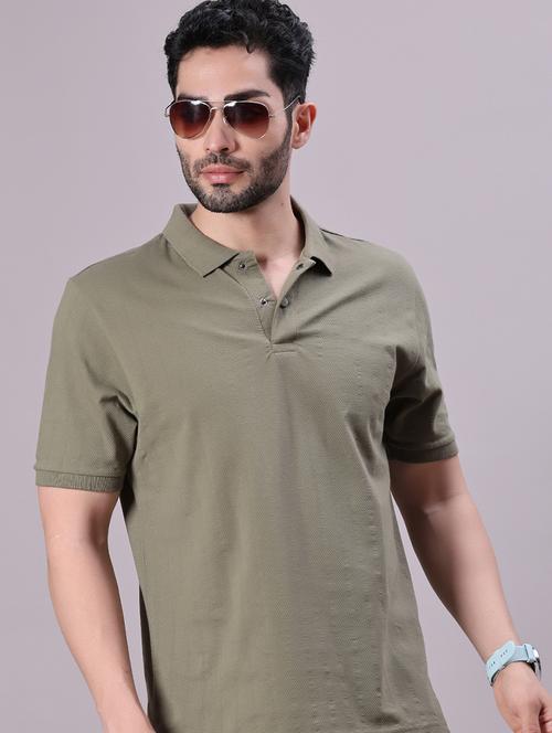 men solid short sleeve regular fit polo t-shirt - 21874696 - Very Small Image - 1