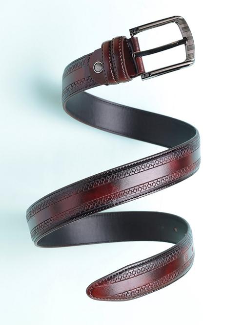 men brown pin buckle closure belt - 21881236 - Very Small Image - 1