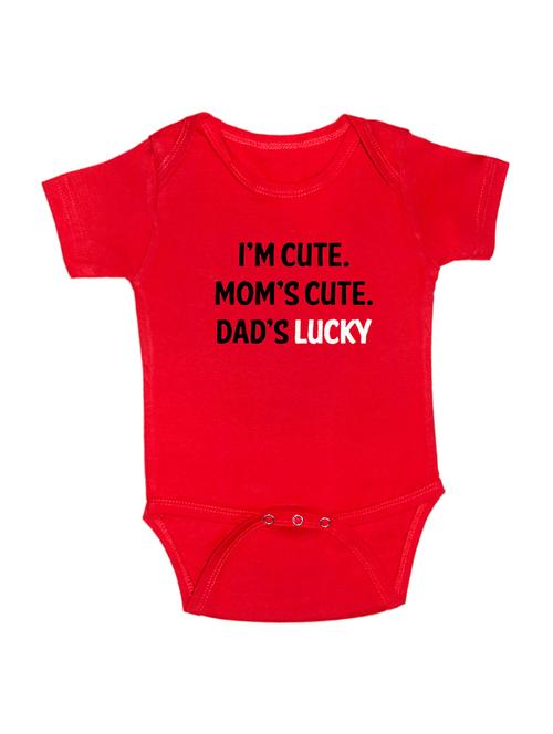 kids typographic short sleeve romper - 21881628 - Very Small Image - 1