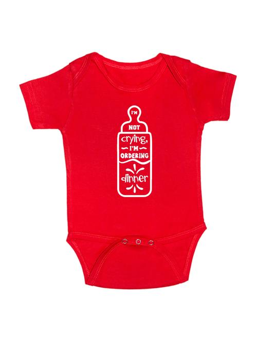 kids typographic short sleeve romper - 21881629 - Very Small Image - 1