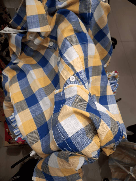 yellow cotton regular shirt - 21885237 - Very Small Image - 1