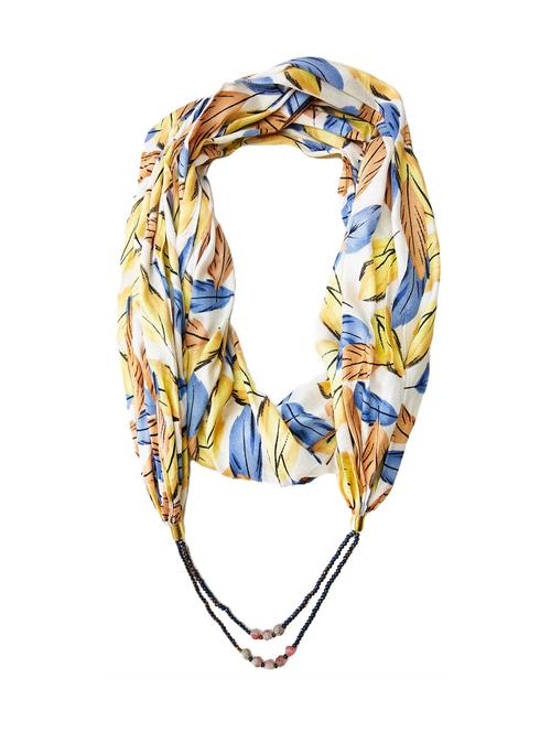 women multi colored printed scarf - 21899234 - Very Small Image - 1