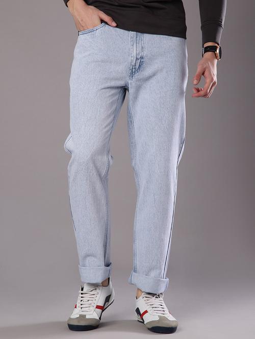 men solid mid rise full length jean - 21900868 - Very Small Image - 1