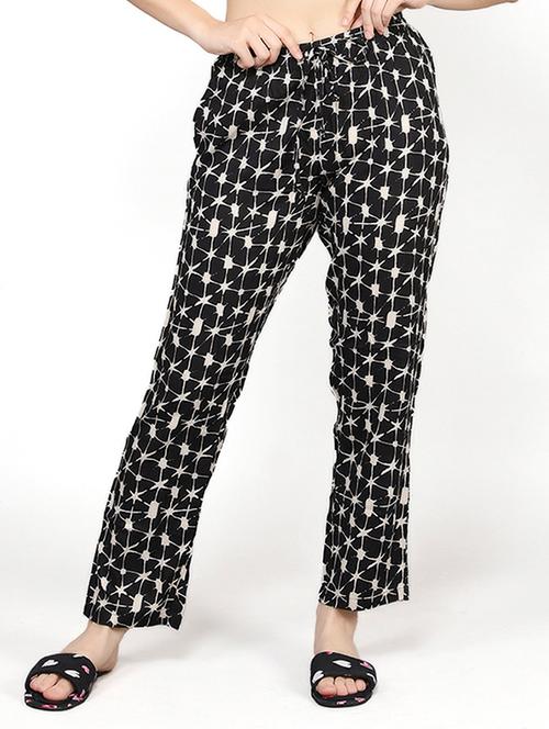 women printed mid rise pajama - 21901163 - Very Small Image - 1