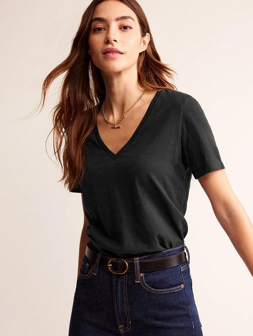 women solid short sleeve t-shirt - 21902928 - Very Small Image - 1