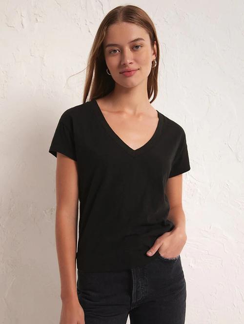 women solid short sleeves regular fit t-shirt - 21902929 - Very Small Image - 1
