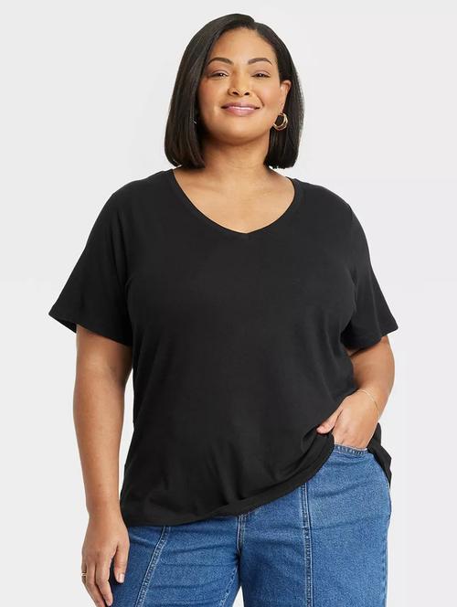 women solid short sleeves regular fit t-shirt - 21902947 - Very Small Image - 1