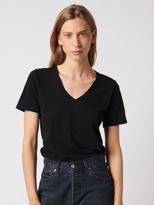 women solid short sleeves regular fit t-shirt - 21902953 - Very Small Image - 1