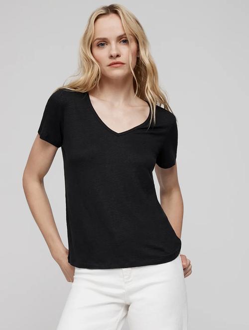 women solid short sleeves regular fit t-shirt - 21902958 - Very Small Image - 1