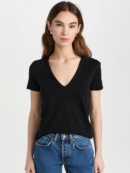 women solid short sleeves regular fit t-shirt - 21902992 - Very Small Image - 1