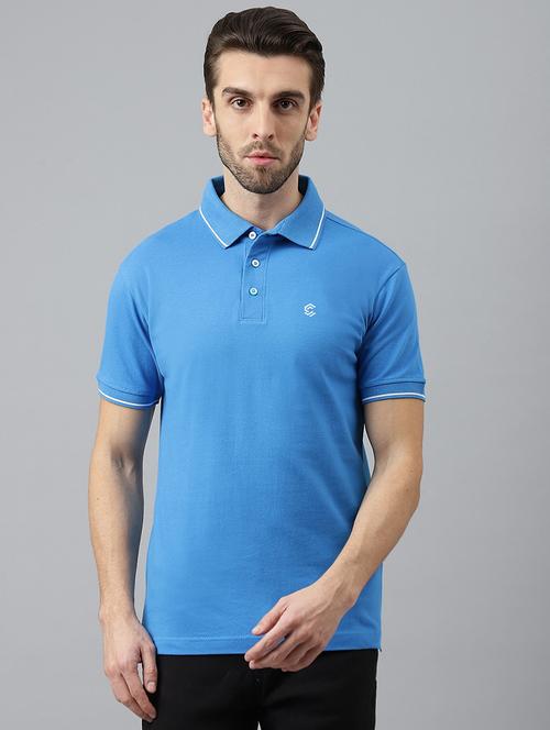 men solid short sleeve regular fit polo t-shirt - 21903321 - Very Small Image - 1