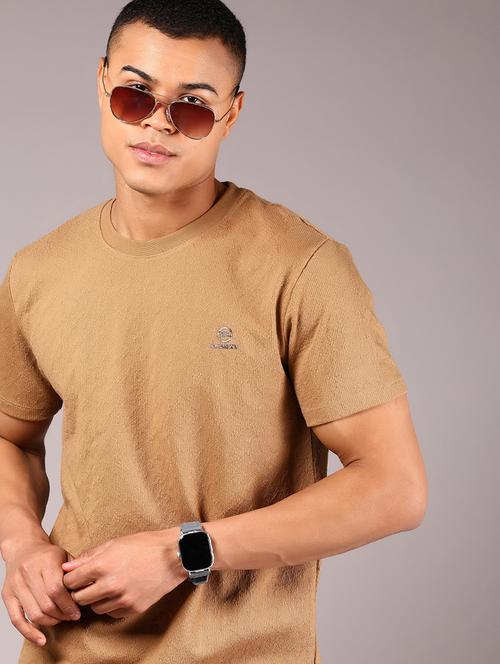 men solid short sleeve regular fit t-shirt - 21906941 - Very Small Image - 1