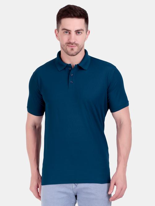 men solid short sleeve regualr fit polo t-shirt - 21908163 - Very Small Image - 1