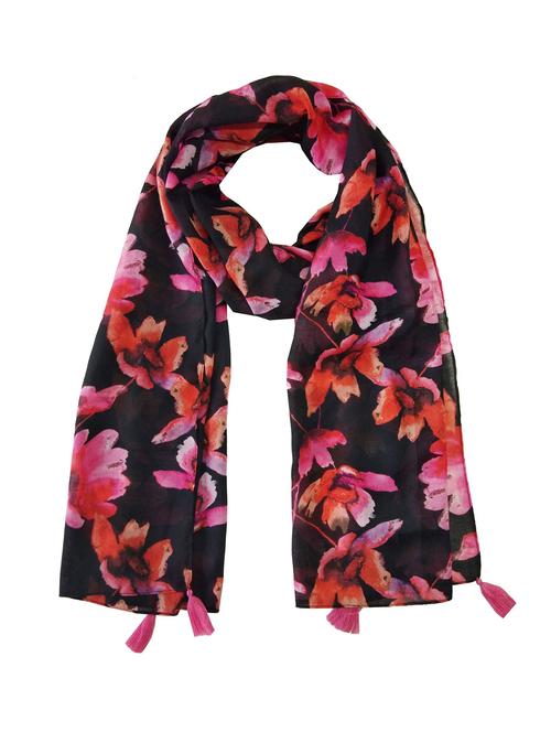 women floral printed scarf - 21908165 - Very Small Image - 1