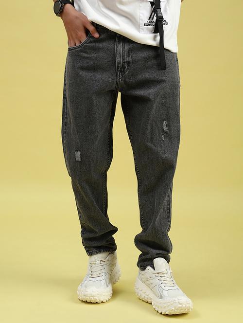 grey cotton jeans - 21908724 - Very Small Image - 1