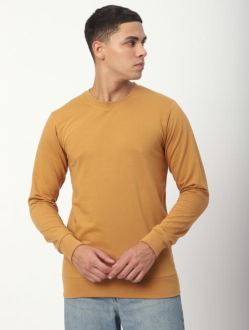 men solid long sleeve regular fit t-shirt - 21908781 - Very Small Image - 1