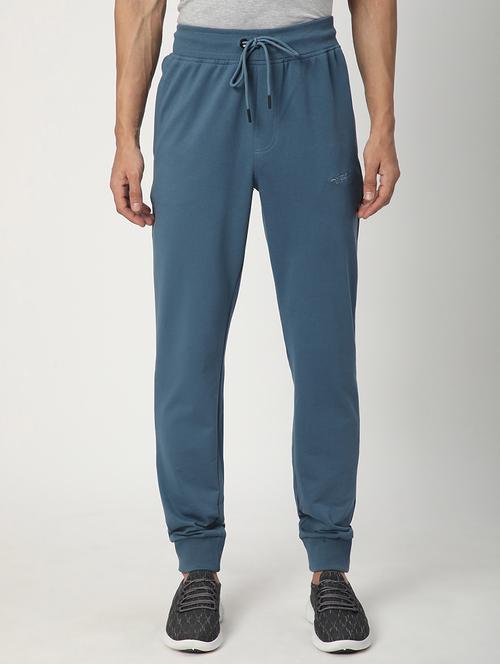 men solid mid rise regular fit jogger - 21908794 - Very Small Image - 1