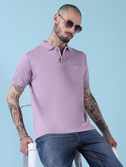 men solid short sleeve regualr fit polo t-shirt - 21908877 - Very Small Image - 1