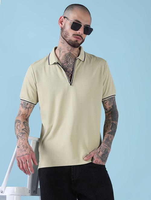 men solid short sleeve regualr fit polo t-shirt - 21908879 - Very Small Image - 1
