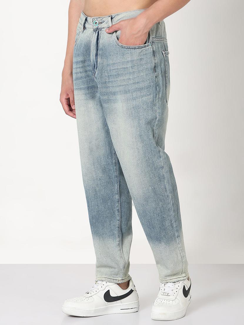 men washed mid rise straight fit jean - 21909002 - Zoom Image - 2