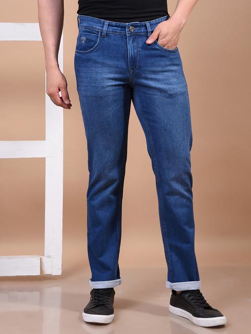 men solid mid rise slim fit jean - 21914469 - Very Small Image - 1