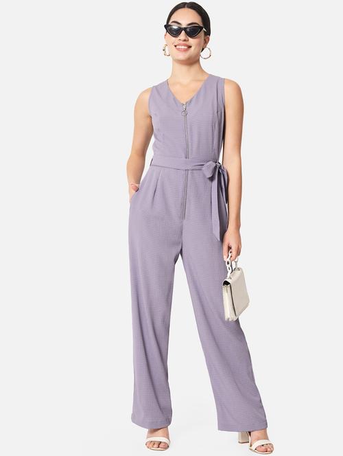 women solid sleeveless full length jumpsuit - 21916449 - Very Small Image - 1