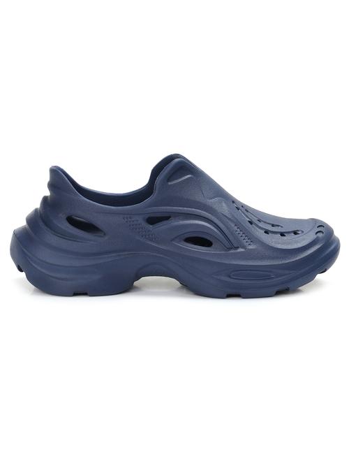 men blue solid clog - 21917883 - Very Small Image - 1