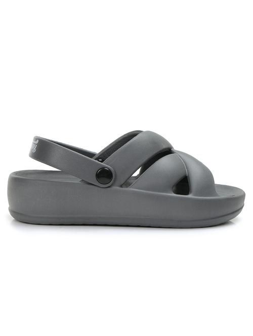 women grey solid clogs  - 21917899 - Very Small Image - 1
