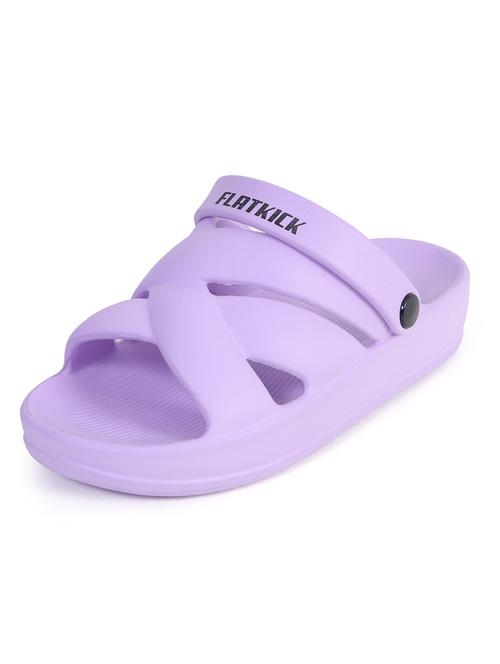 women lavender solid clogs  - 21917900 - Very Small Image - 1
