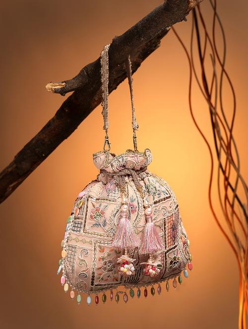 women embroidered potli bag - 21918634 - Very Small Image - 1