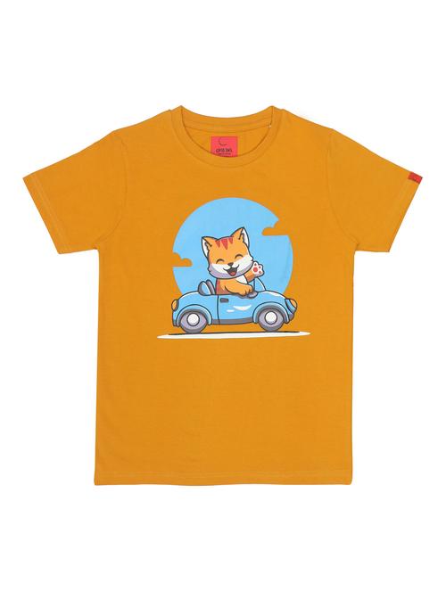 boys printed round neck t-shirt - 21919629 - Very Small Image - 1