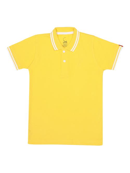 boys solid short sleeves polo t-shirt - 21919636 - Very Small Image - 1