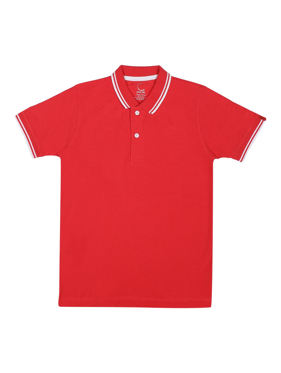 boys solid short sleeves polo t-shirt - 21919640 - Standard Image - 0
