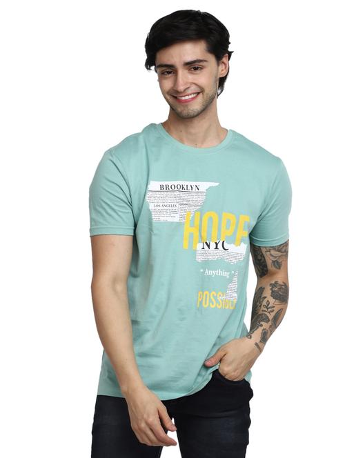 men printed short sleeves regular fit t-shirt - 21921037 - Very Small Image - 1