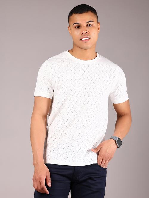 men self design short sleeve regular fit t-shirt - 21921101 - Very Small Image - 1