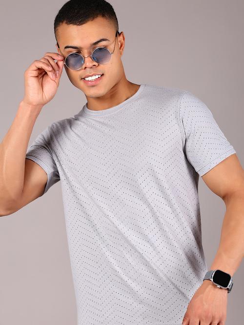 men self design short sleeve regular fit t-shirt - 21921102 - Very Small Image - 1